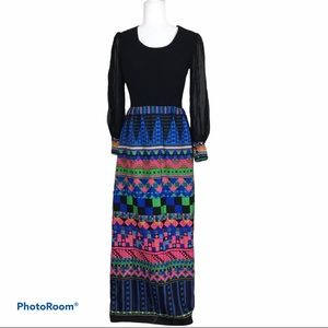 Vintage 60s Maxi dress